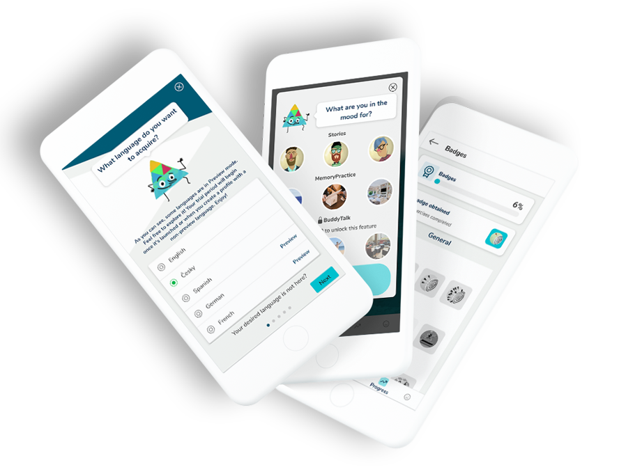 <strong>Mobilní<br>aplikace<br>výuka<br>jazyků</strong>