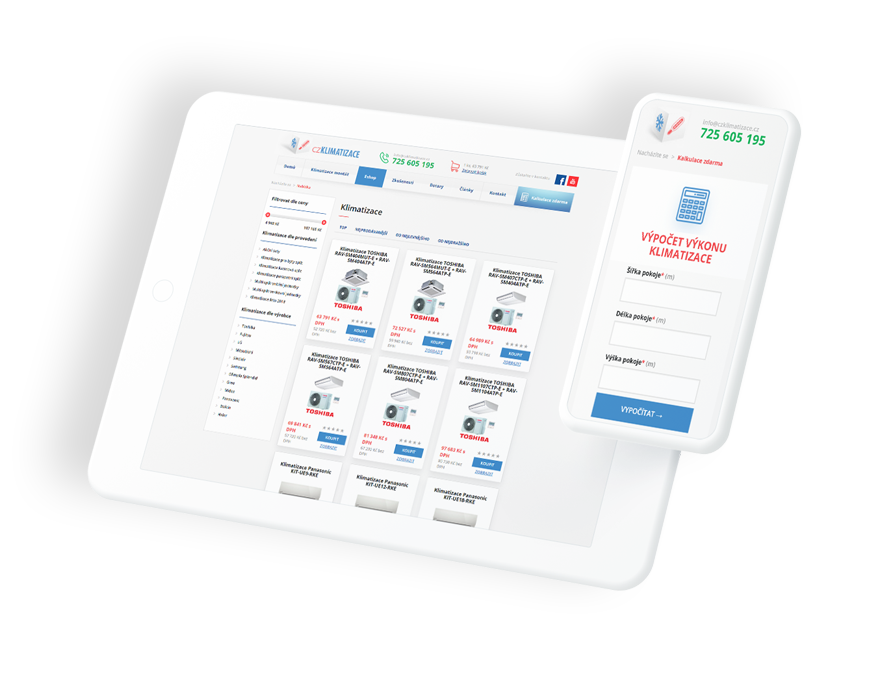 <strong>E-shop<br>na míru<br>czklimatizace</strong>